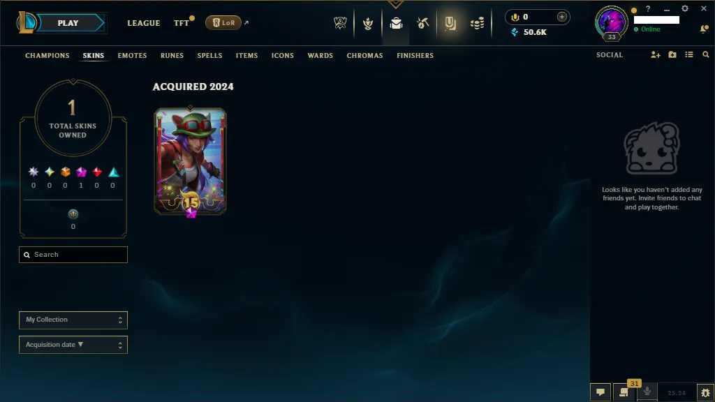 🌎NA 🔥S15⭐️Bronze 3 🏆27 Champion ☢️1 Skins (Owend) 8 Shards  🔥50k+ BE ☢️Honor 4 ✅Unverified Email🚀instant